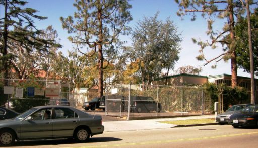 Youth House Parking Lot Entrance